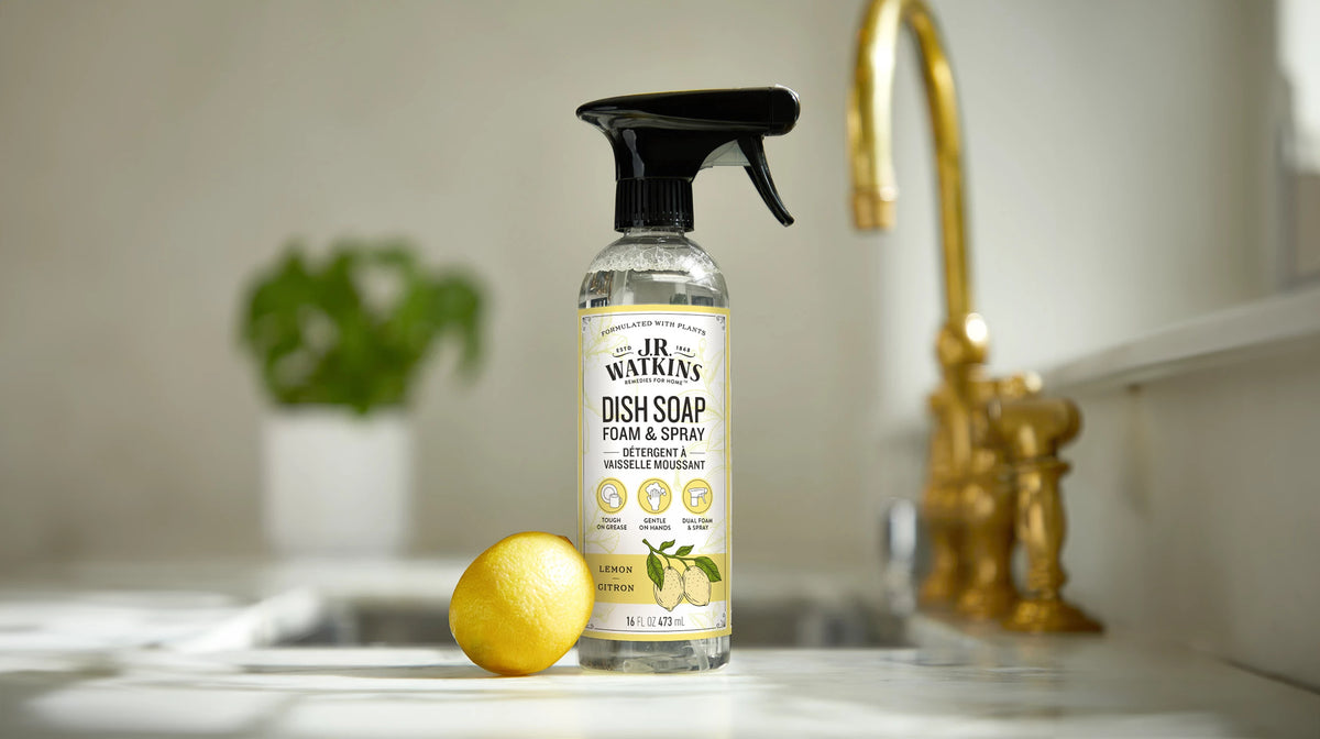 Dish Soap Foaming Lemon 16floz – The J.R. Watkins Co