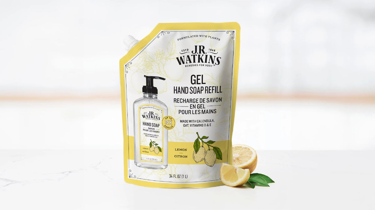 Dish Soap Foaming Lemon 16floz – The J.R. Watkins Co