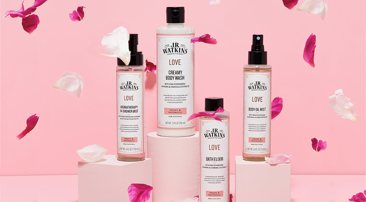 Just Launched: Our New LOVE Bath Line Encourages You to Practice a Self-Love Ritual Every Day
