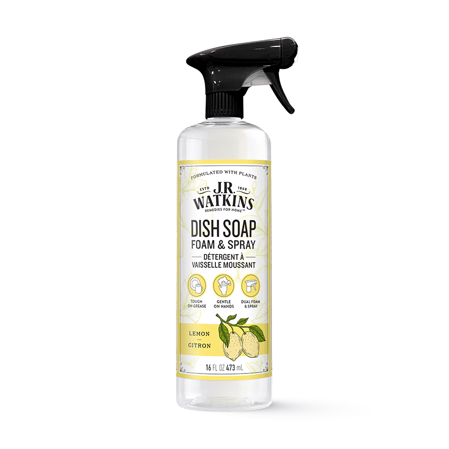 Dish Soap Foaming Lemon 16floz The J.R. Watkins Co