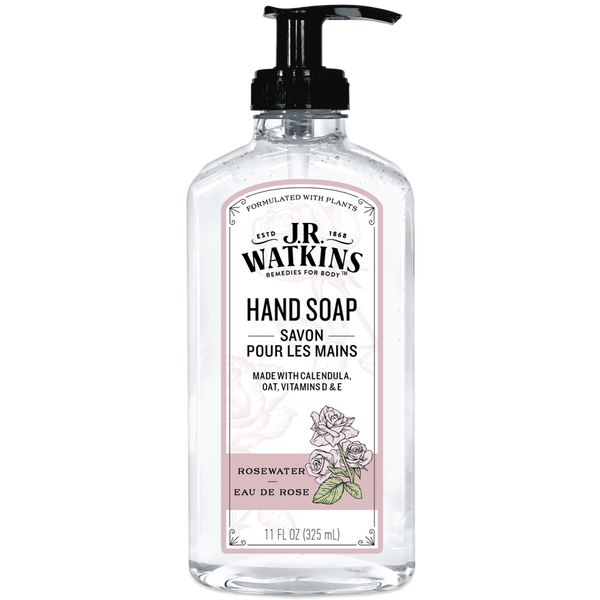 Hand Soap Gel Rosewater 11floz