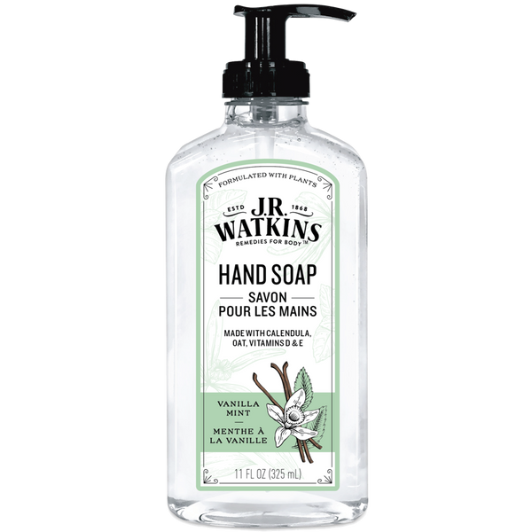 Hand Soap Gel Vanilla Mint 11floz