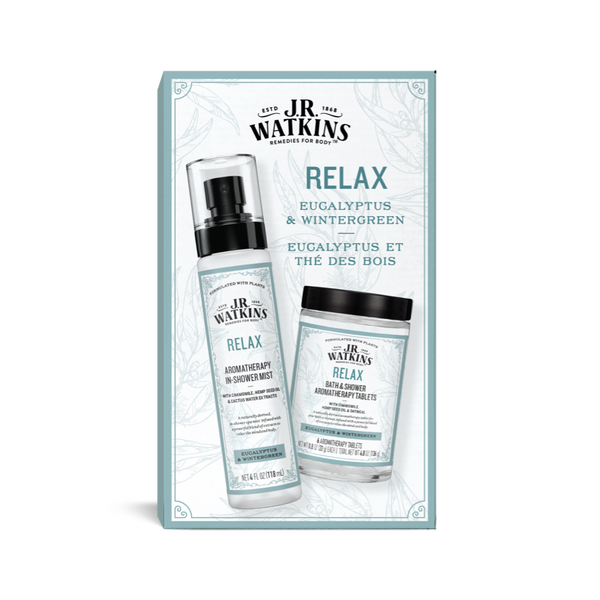 RELAX In-Shower Mist + Bath & Shower Tablets