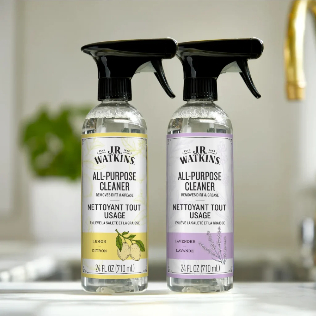 J.R. Watkins All-Purpose Cleaner in Lemon and Lavender scents